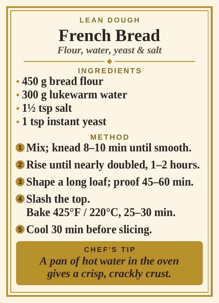 Baking and Pastry Recipe