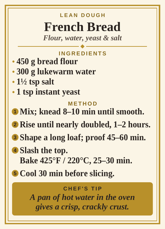 Baking and Pastry Recipe