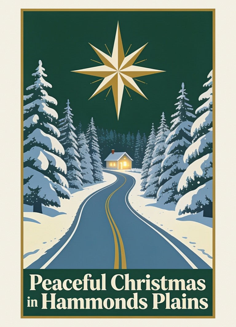 Christmas in Your Town Magnets