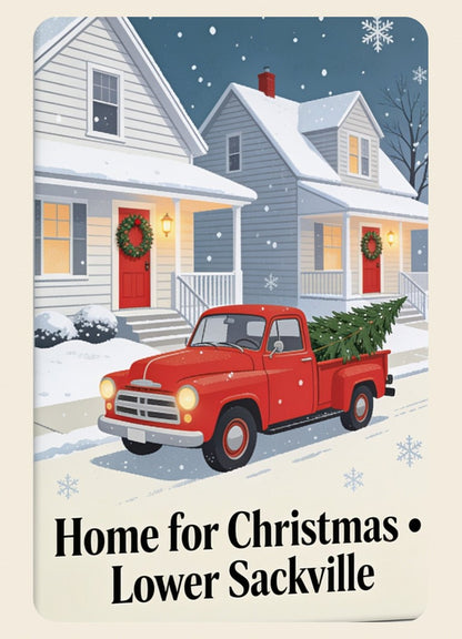 Christmas in Your Town Magnets