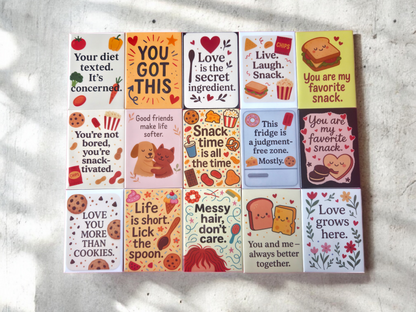 Funny Quote Fridge Magnets – 2.5×3.5" | Humorous Designs | Made in NS