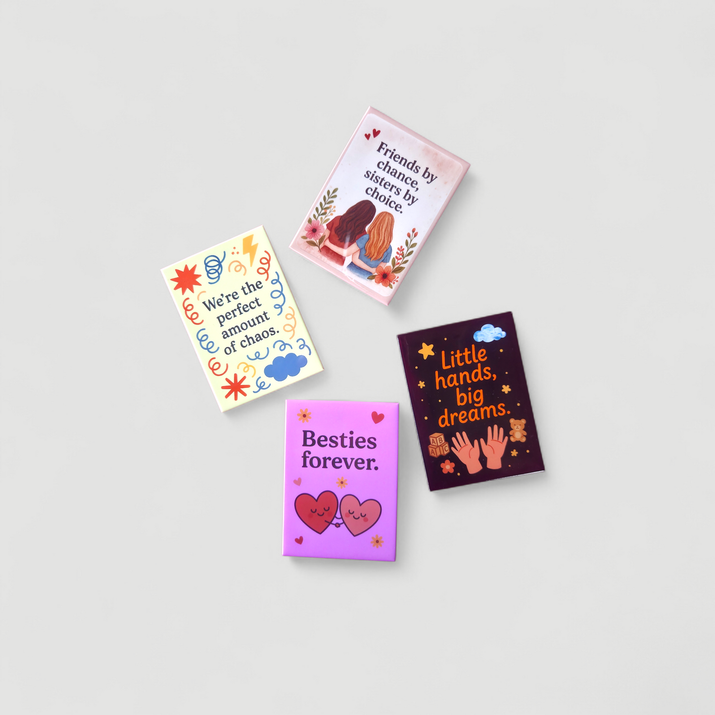 Inspirational Quote Fridge Magnets – 2.5×3.5" | Made in Nova Scotia