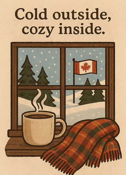 Canadian Humor Fridge Magnets – 2.5×3.5" | Proudly Made in NS