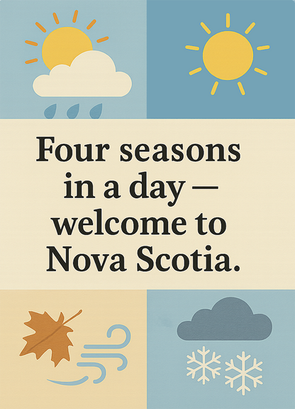Nova Scotia Pride Fridge Magnets – 2.5×3.5" | East Coast Humor