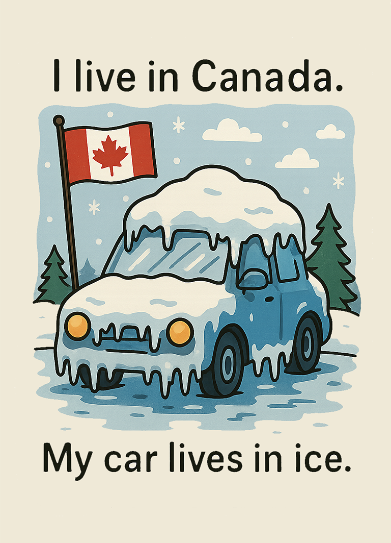 Canadian Humor Fridge Magnets – 2.5×3.5" | Proudly Made in NS