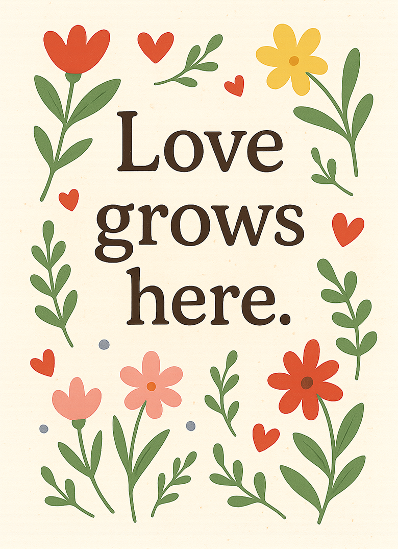 Valentine's Day & Love Fridge Magnets – 2.5×3.5" | Romantic Designs