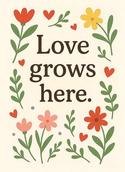 Valentine's Day & Love Fridge Magnets – 2.5×3.5" | Romantic Designs