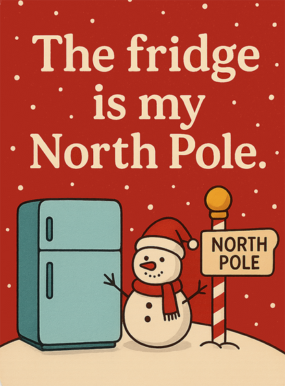 Christmas Fridge Magnets – 2.5×3.5" | Festive Holiday Designs
