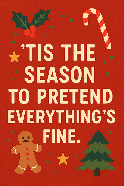 Christmas Fridge Magnets – 2.5×3.5" | Festive Holiday Designs