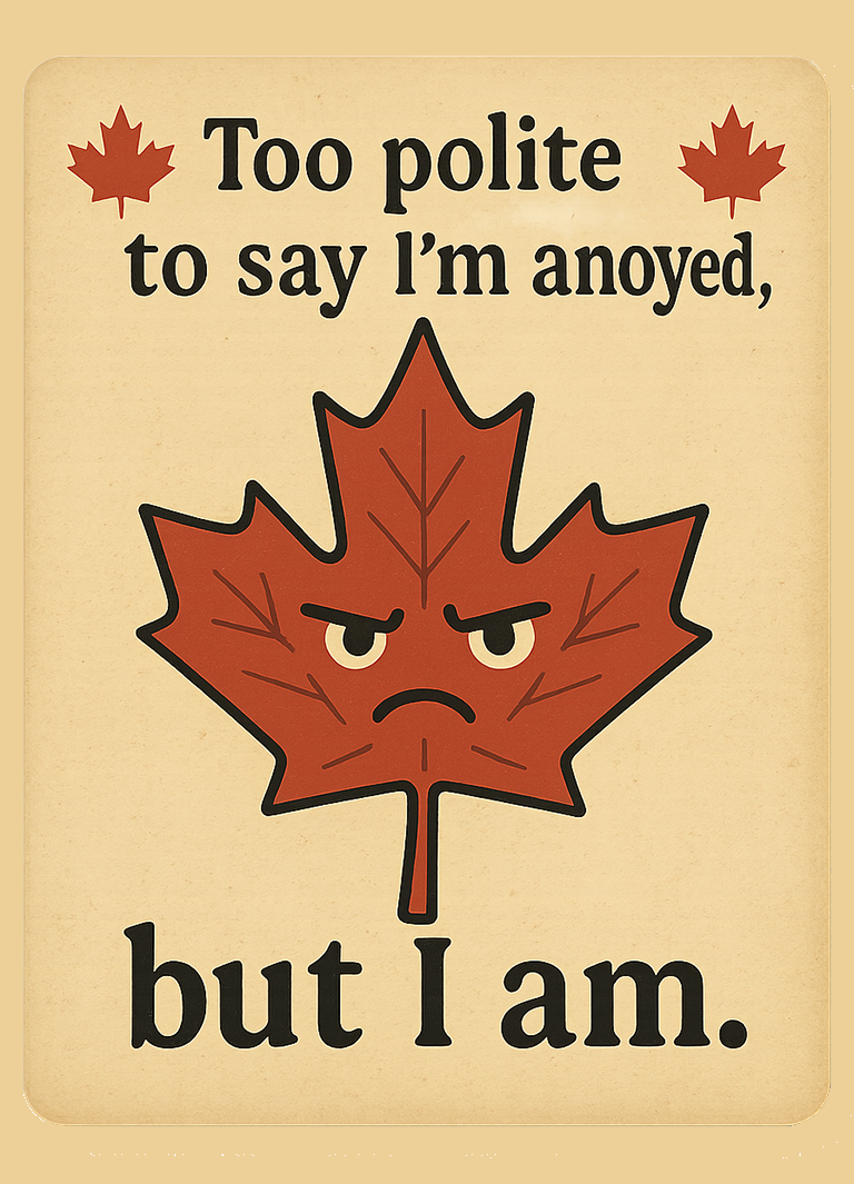 Canadian Humor Fridge Magnets – 2.5×3.5" | Proudly Made in NS