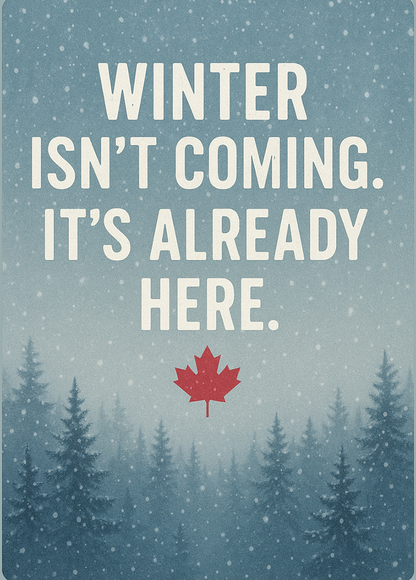 Canadian Humor Fridge Magnets – 2.5×3.5" | Proudly Made in NS