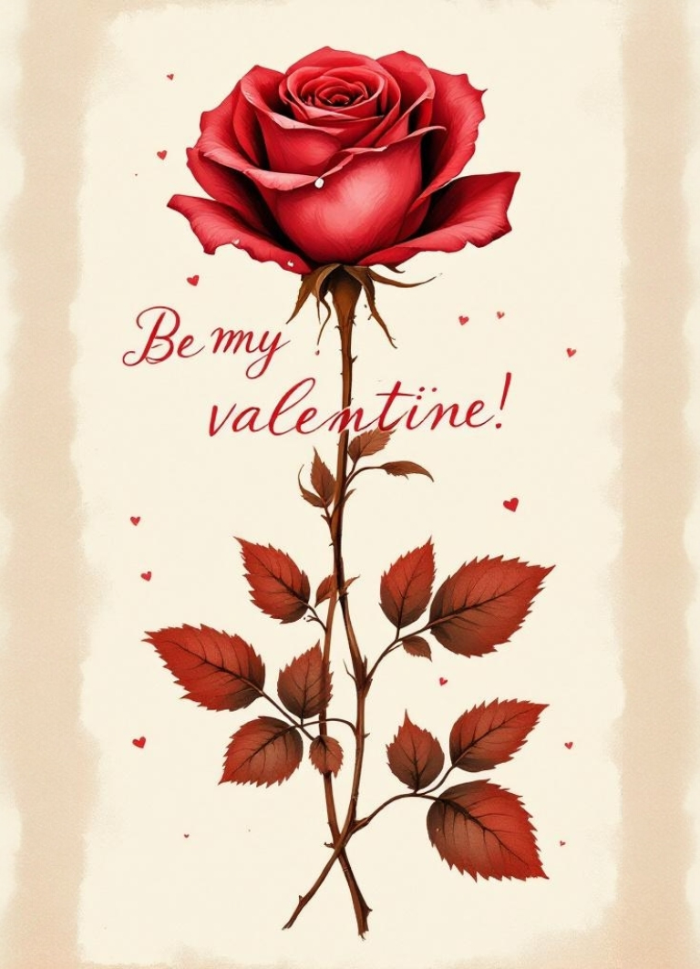 Valentine's Day & Love Fridge Magnets – 2.5×3.5" | Romantic Designs
