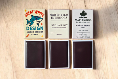 Business Card Magnets - Magnetic Business Cards 6.5x9cm