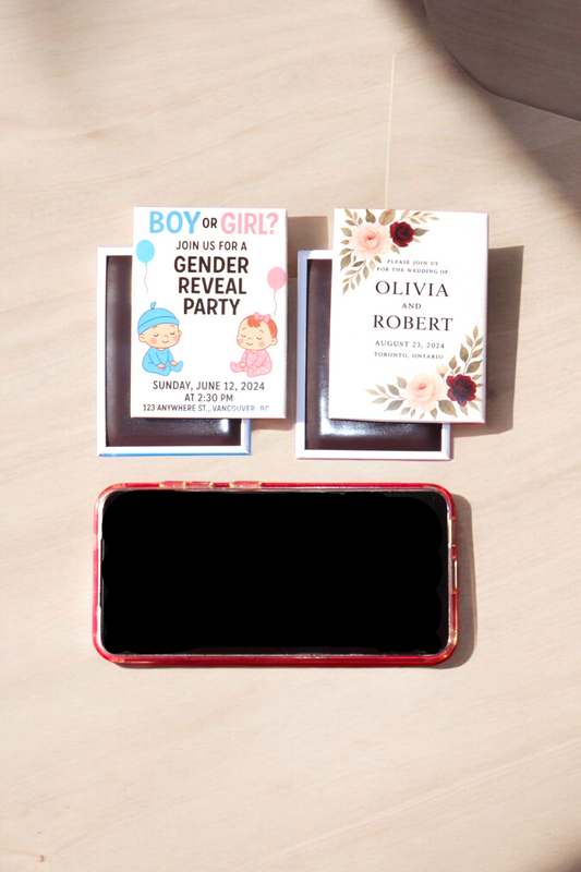 Invitations for Any Occasion- Custom Design Service