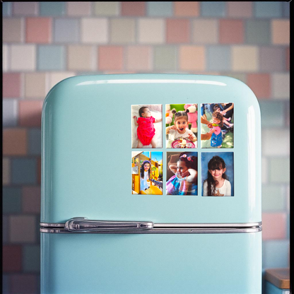 Personalized Fridge Magnets 6.5x9cm/2.5x3.5in
