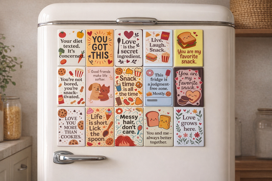 Designed Magnets - Inspirational Quotes 6.5x9cm/2.5x3.5in