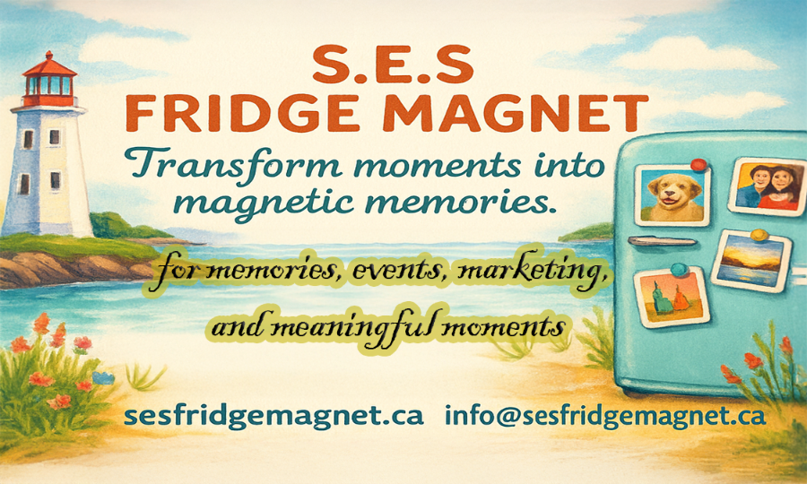 S.E.S Fridge Magnet  business card