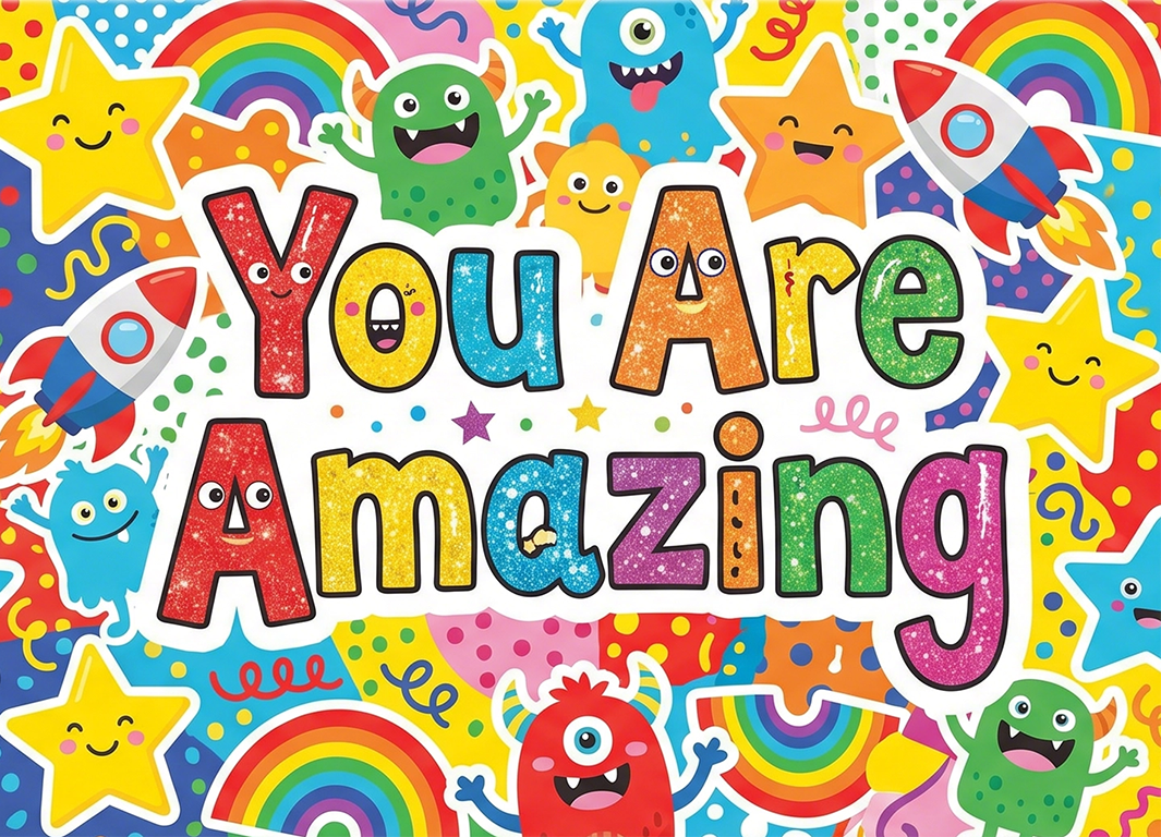 Kids Theme Fridge Magnets – 2.5×3.5" | Fun & Playful Designs